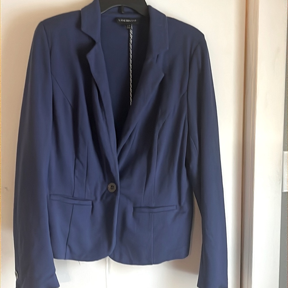 Royal blue suit jacket size 14/16